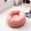 Luxury Soft Plush Dog Bed Round Shape Sleeping Bag Kennel Cat Puppy Sofa Bed Pet House Winter Warm Beds Cushion Superior Comfort