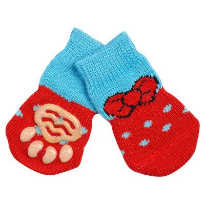 2018 NEW Pet Cat Socks Creative Cat Coats Dog Socks Traction Control For Indoor Wear L/M/S Cat Clothing Multicolor S M L