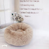 Long Plush Super Soft Dog Bed Pet Kennel Round Sleeping Bag Lounger Cat House Winter Warm Sofa Basket for Small Medium Large Dog