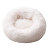 40-80cm Warm Fleece Dog Bed Round Pet Lounger Cushion for Small Medium Large Dogs Cat Winter Kennel Puppy Mat Donut Pet Bed