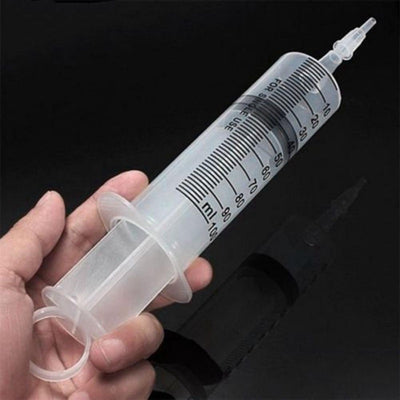 100ml/150ml Reusable Big Large Hydroponics Plastic Pets Nutrient Sterile Health Measuring Syringe Tools Cat Feeding Accessories